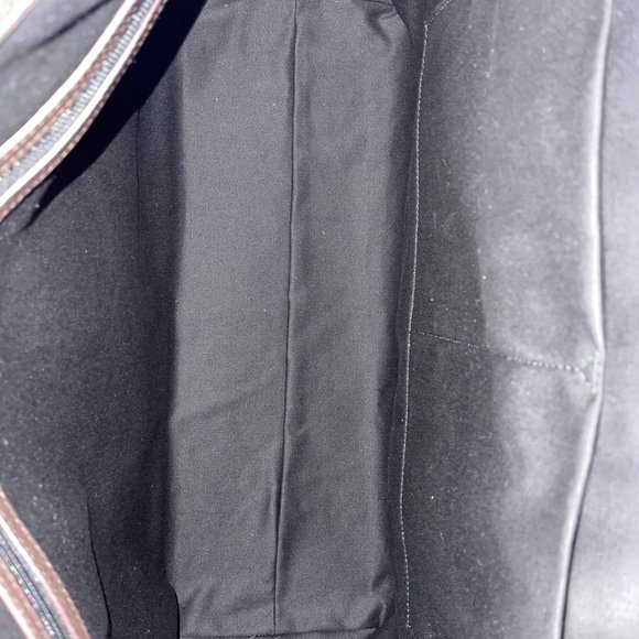 Bally Mens Belvin Coffee Leather Tote Bag - Picture 6 of 7